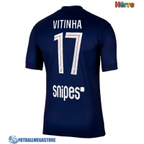 Fotballdrakt Herre Paris Saint-Germain Vitinha #17 Hjemmedrakt 2025-26 Kortermet